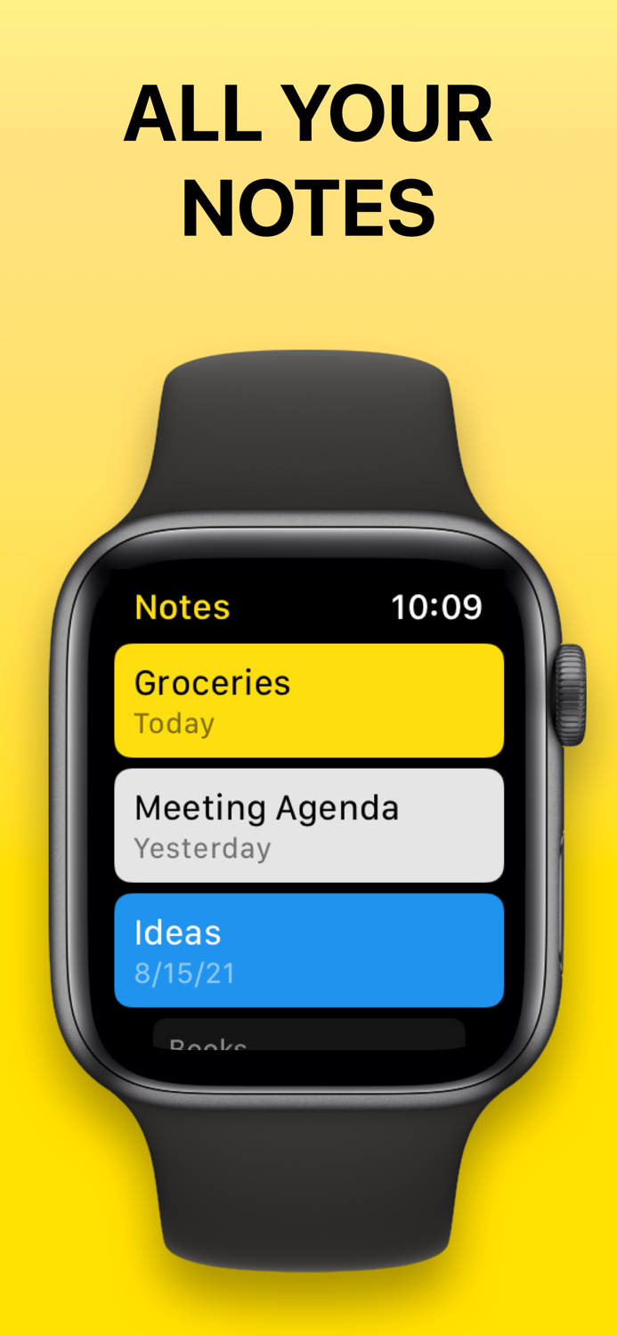 Notes for Apple Watch