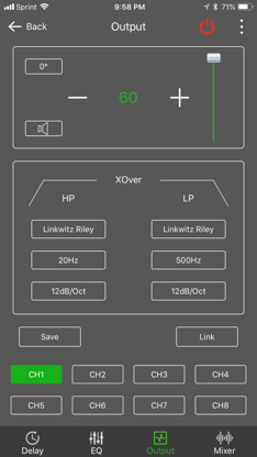 Dayton Audio DSP Control screenshot 4