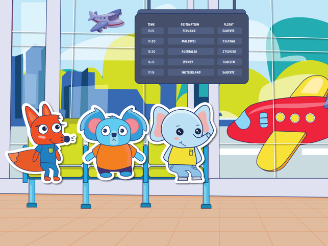 ‎EduKid: Kids Airport Games Screenshot