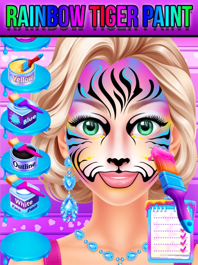 Face Paint Make Up Salon On The App