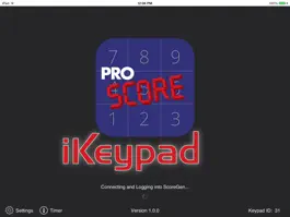 Game screenshot ProScore iKeypad mod apk
