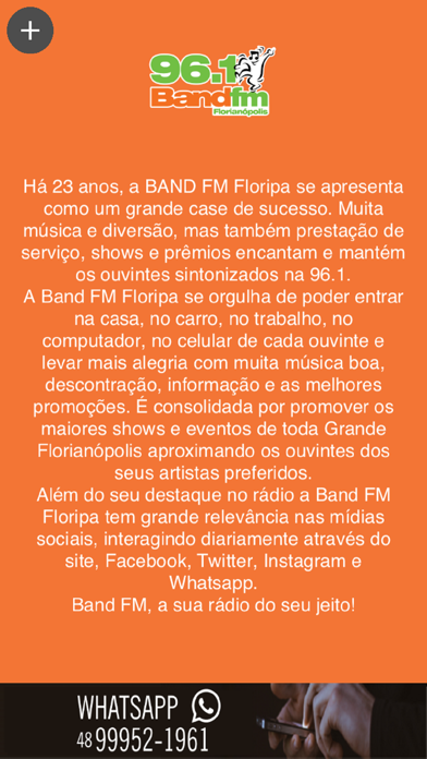 Band FM Floripa Screenshot