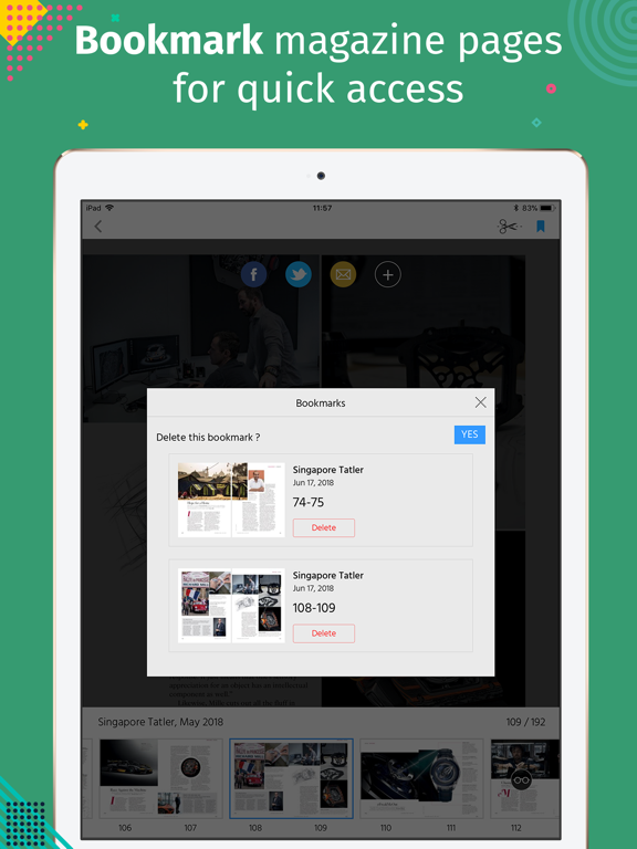 Screenshot #4 for Singapore Tatler