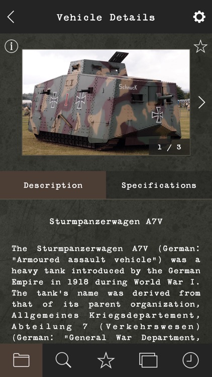 History of Tank Warfare