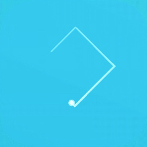 Square Play Line icon