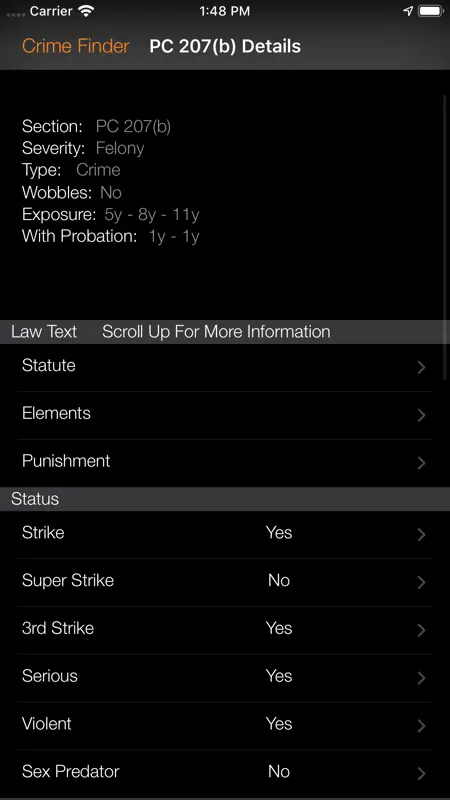 California Crime Finder-Phone screenshot 9 of 9