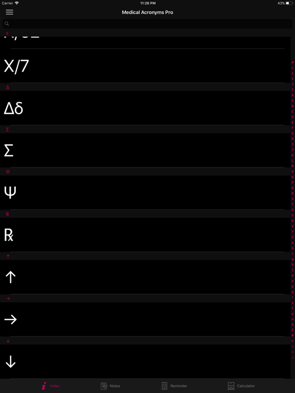 Screenshot #4 pour Medical Acronyms Pro