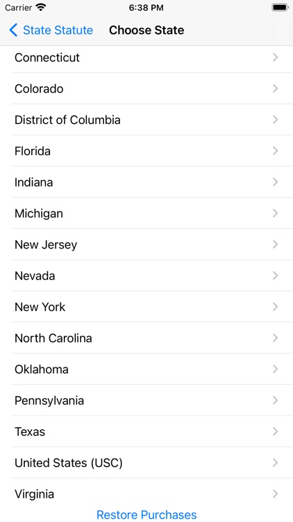 State Statute & Federal Law screenshot-0
