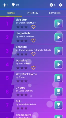 Game screenshot Music Tiles 4: Piano Game 2021 apk