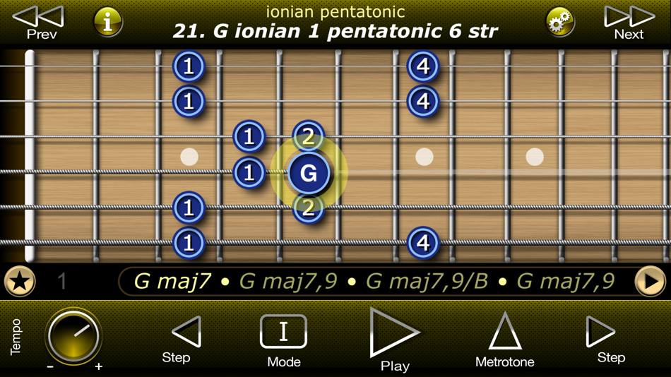 Guitar Modal Pentatonic Scales - 2.0 - (iOS)