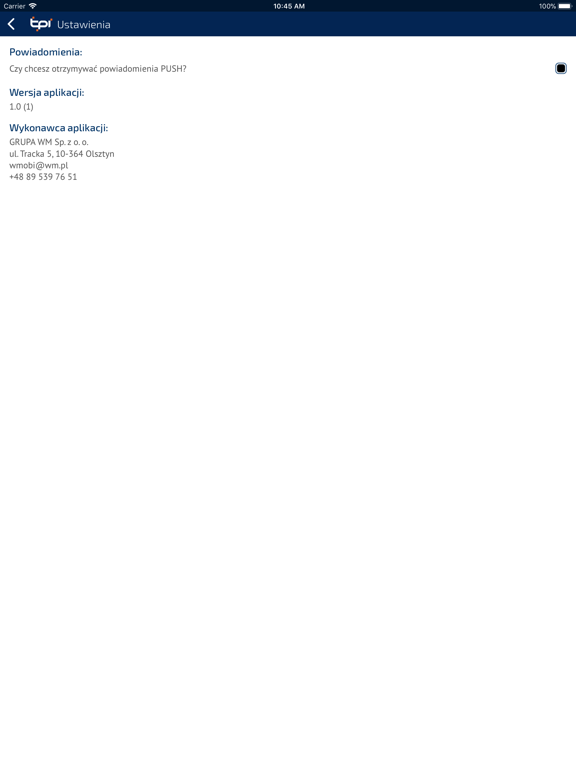 TPI Events iPad screenshot
