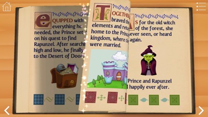 Grimm's Rapunzel ~ 3D Interactive Pop-up Book screenshot 3