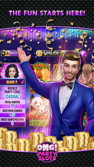 OMG! Party Slots screenshot 1