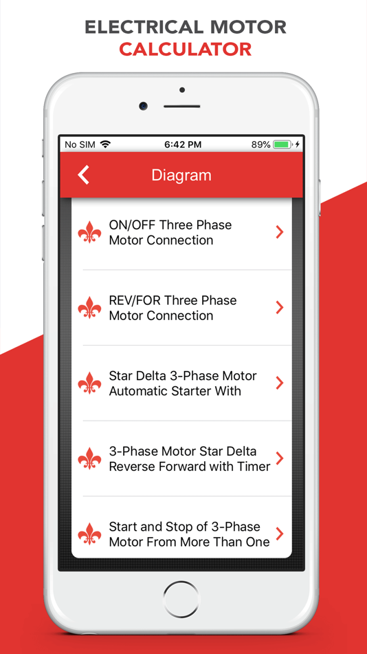 #2. Electrical Motor - Calculator (iOS) 由: Gorasiya Vishal Nanjibhai