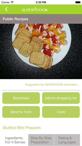 Screenshot #1 pour Supercook