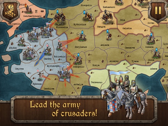 S&T: Medieval Wars Deluxe iPad app afbeelding 2