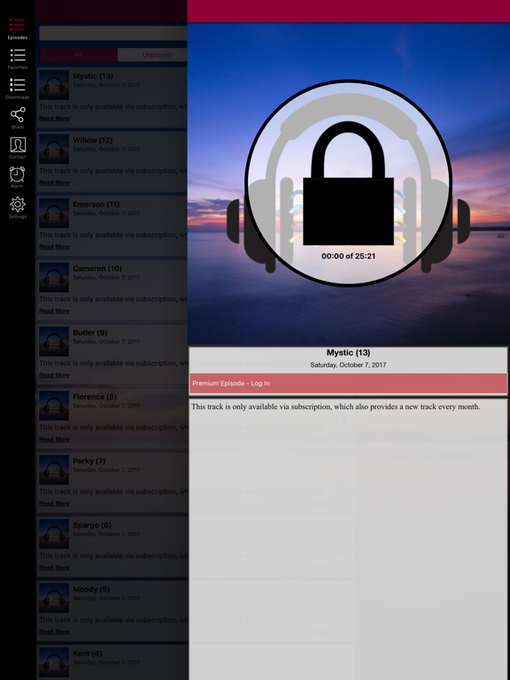 Music To Flow By iPad screenshot 2 - Music app