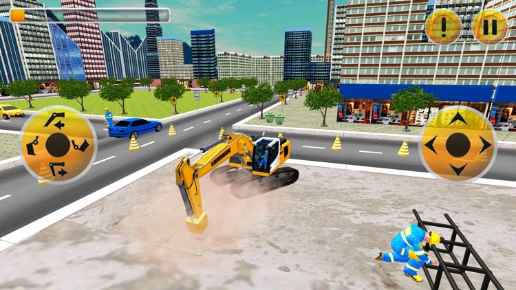 Building Connecting Bridge Sim