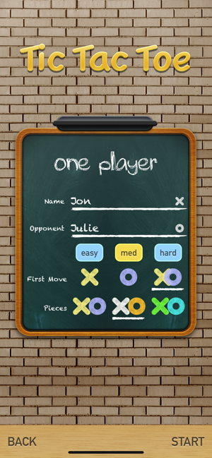 Tic Tac Toe ∙ Screenshot