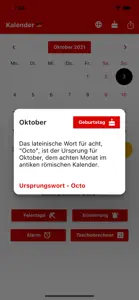 Deutscher Kalender 2024 screenshot #6 for iPhone