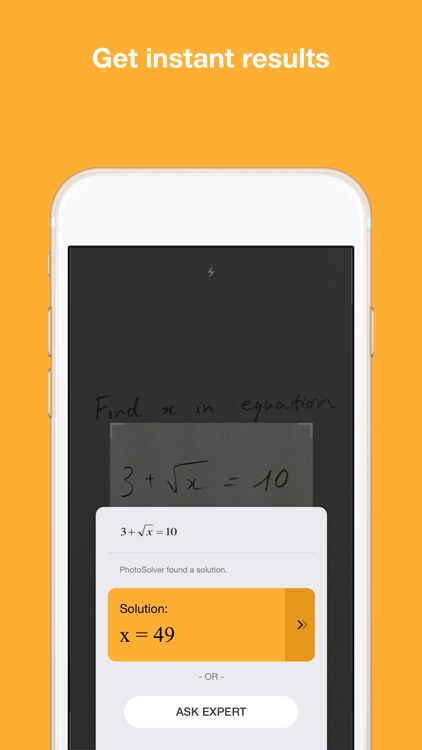 PhotoSolver - Math Solutions