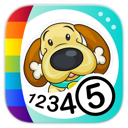 Color by Numbers - Dogs