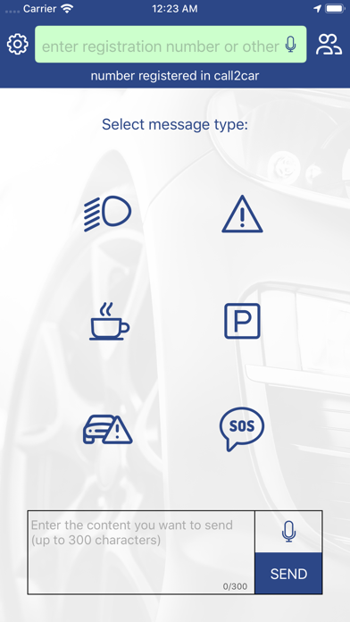 Screenshot #1 pour Call2Car