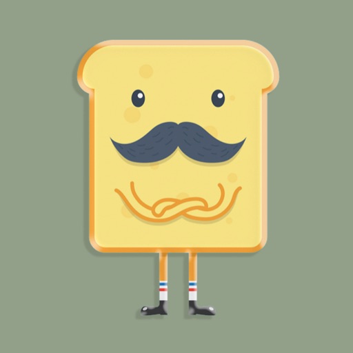 Moody Toast Stickers icon