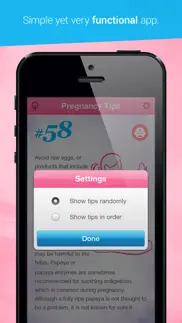 How to cancel & delete pregnancy tips for iphone 1
