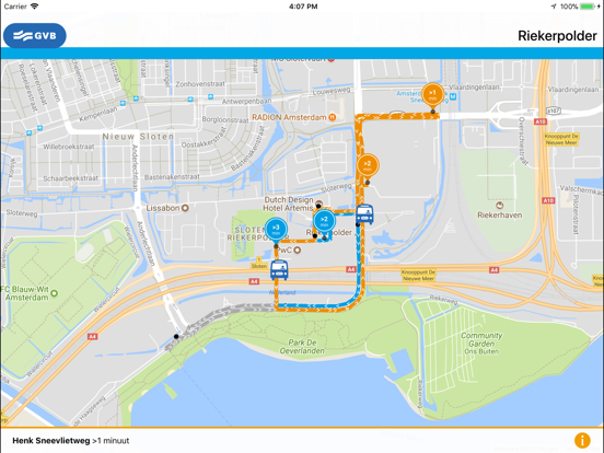 Riekercircleline app screenshot 2