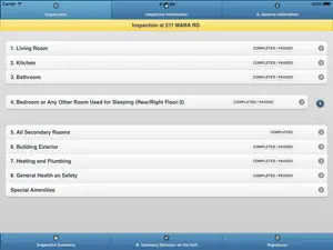 iHQS Inspection screenshot 2