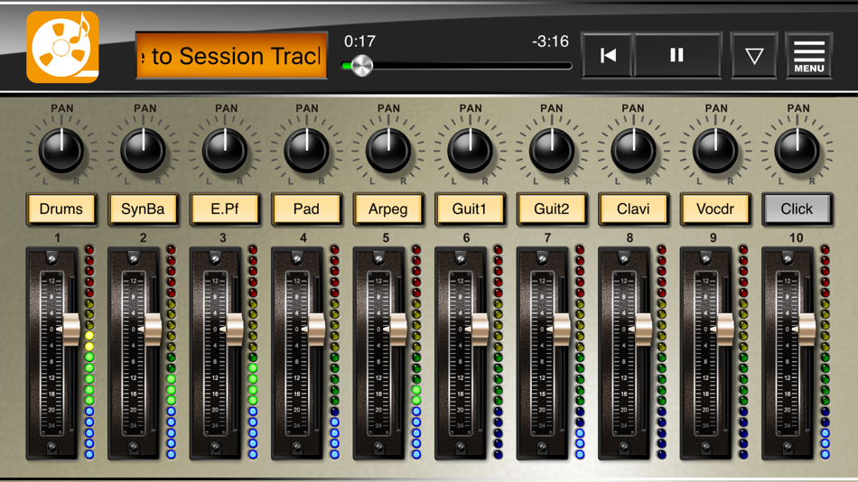 #2. Session Tracks (iOS) 由: Music Stem Works LLC
