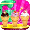 アイスクリームコーンのカップケーキ - お料理ゲーム