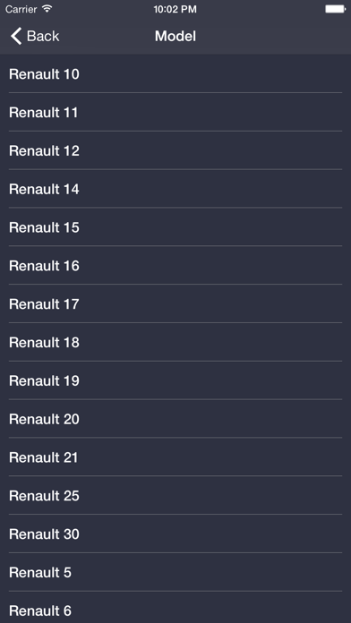 TechApp for Renault Screenshot