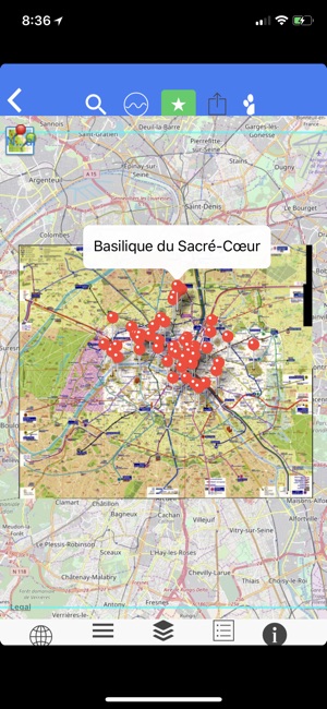 Paris Scaled Tour Maps(圖3)-速報App