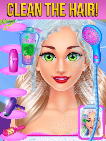 Hair Salon Makeover Gamesのおすすめ画像1