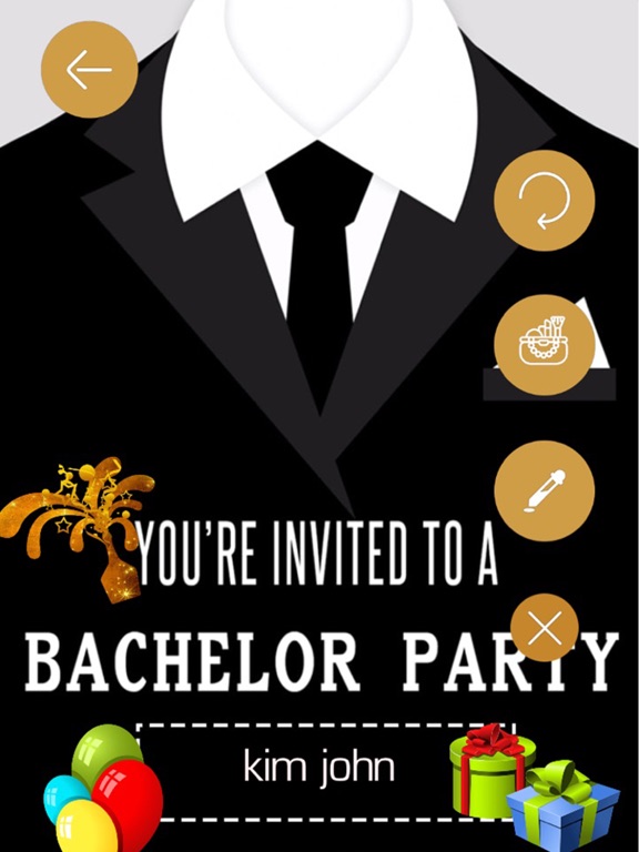 Bachelor Party Invitation Cardのおすすめ画像5