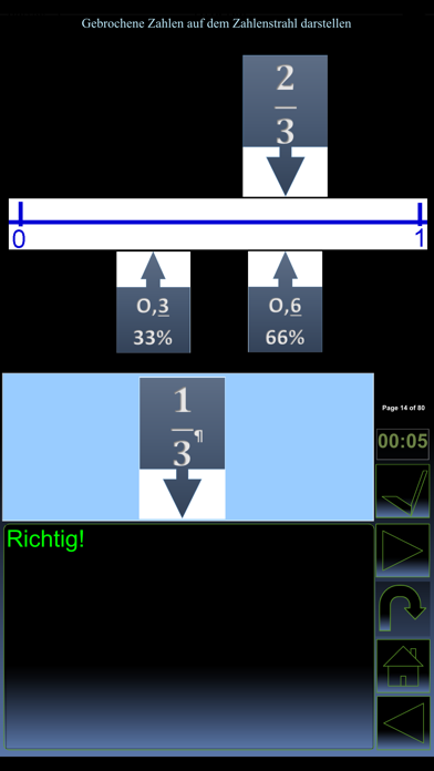 Screenshot #1 pour mathapp LU8 Bruchrechnen