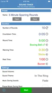 round timer iphone screenshot 1