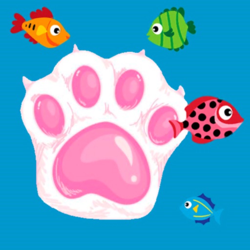 Cat fish game for cats icon