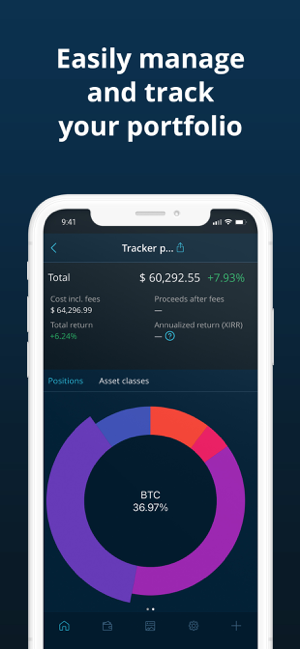 ‎HODL Real-Time Crypto Tracker Screenshot