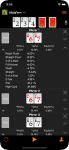 Enterra Poker Calculator screenshot #2 for iPhone