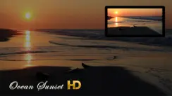 Ocean Sunset HD iPhone image 1