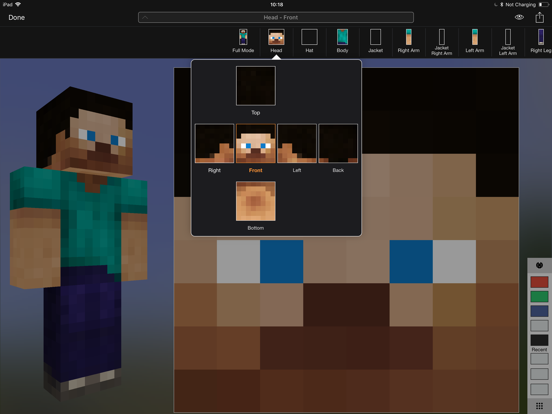 Minecraft: Skin Studio iPad app afbeelding 3