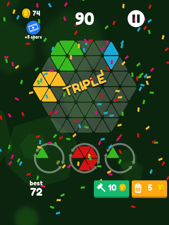 Screenshot #6 pour Make Hexa: Hexagon Puzzle Hex
