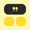 Read famous quotes from multiple topics on your Home Screen