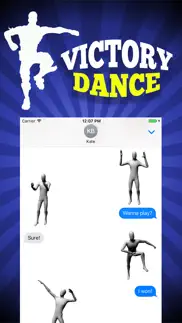 victory dance emoji & emotes iphone screenshot 1