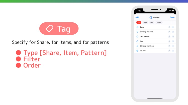 PackingList - Item and Pattern screenshot-3