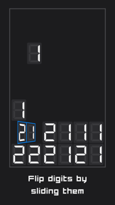 Sumoku - Seven-segment Math screenshot