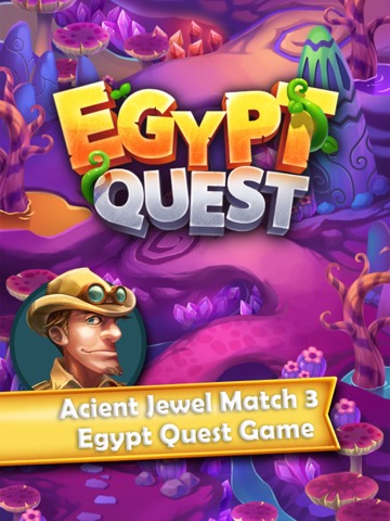 Egypt Quest - Diamond Match 3のおすすめ画像1